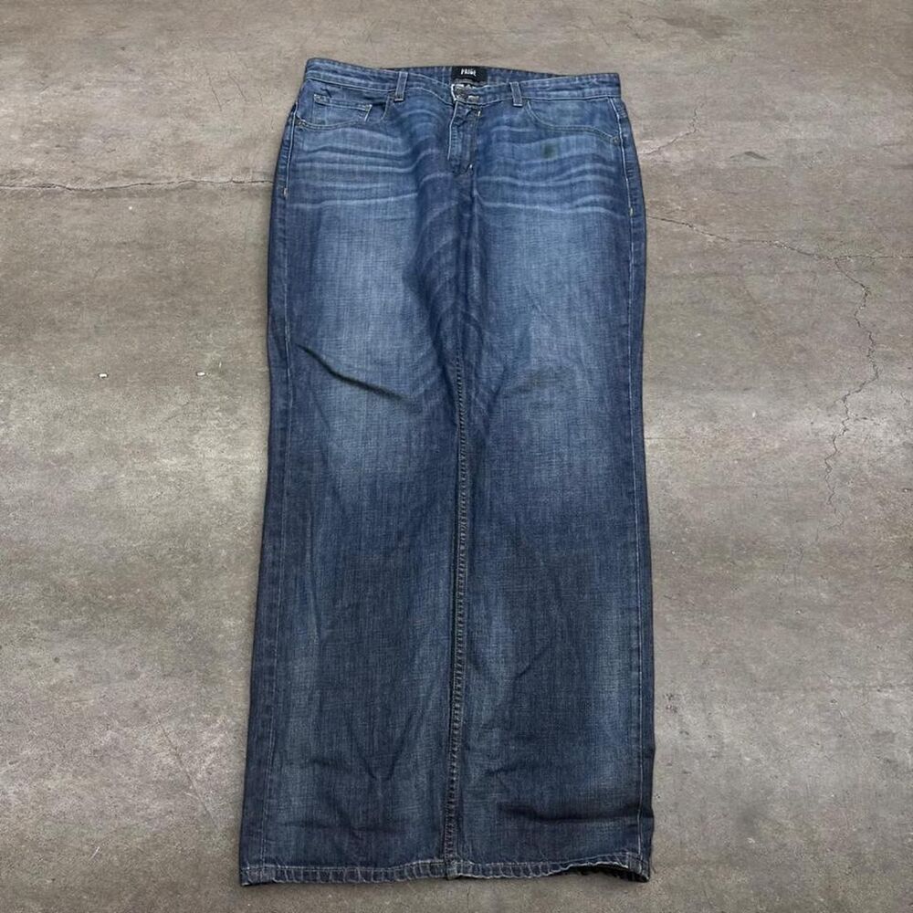 Paige Men's Blue and Navy Jeans